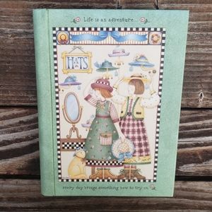 Debbie Mumm 'Life is an adventure... Journal With Cats and Hats